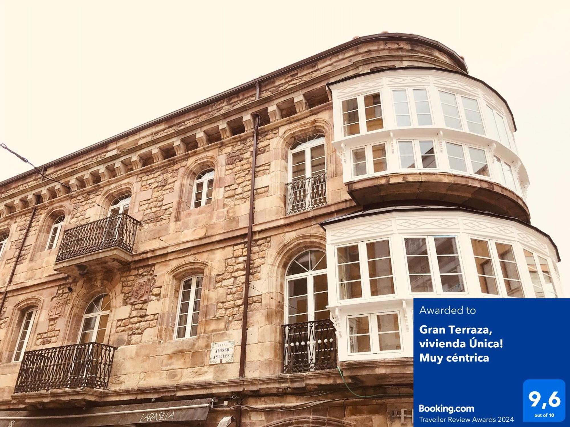 Apartamento Gran Terraza, Vivienda Unica! Muy Centrica Torrelavega Exterior foto